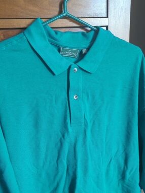 Outer Banks Men's Teal Polo Shirt 2XL. New. No Tags.  100% Cotton Teal